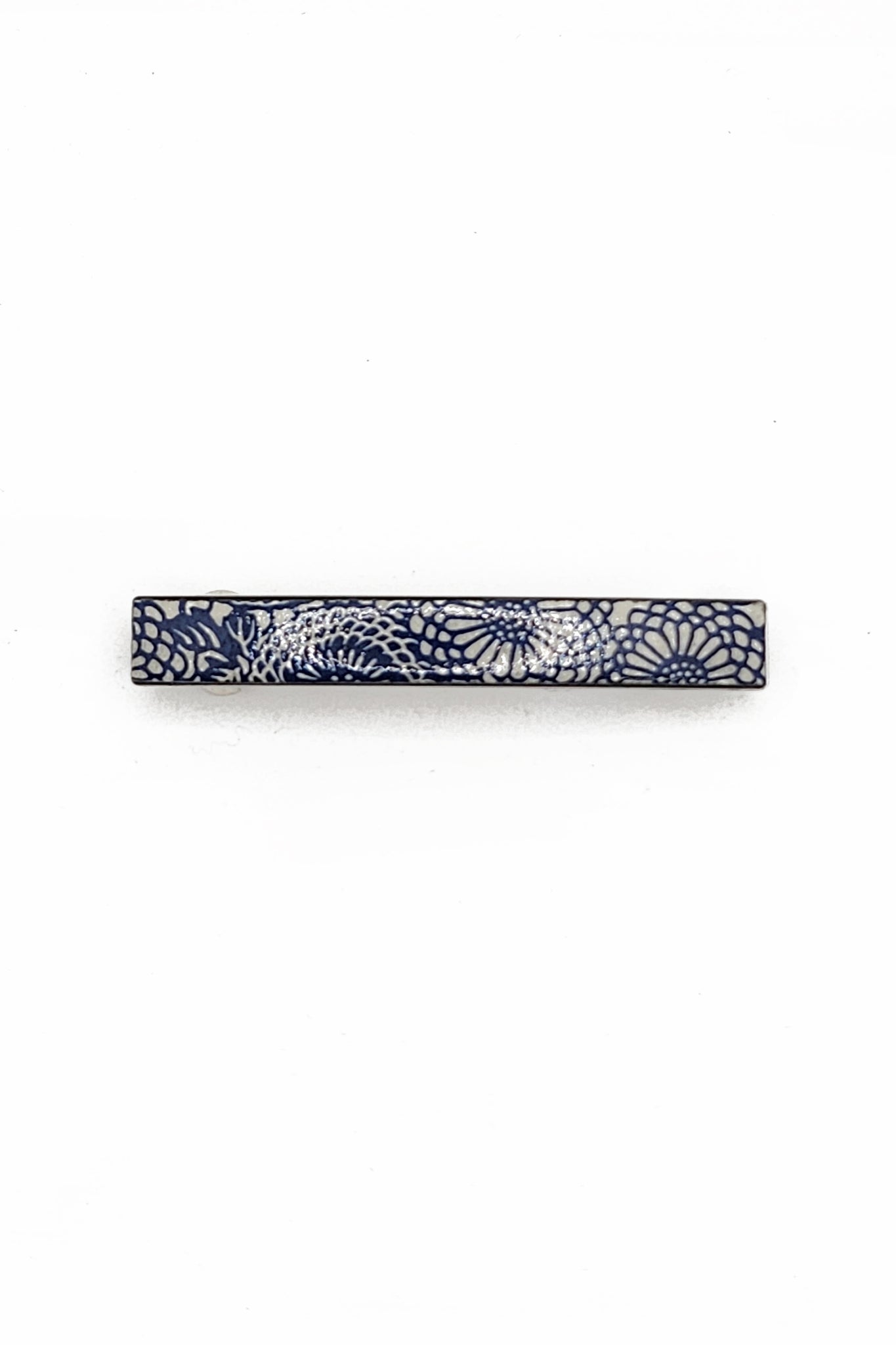 Barrette mince WAKA Porcelaine - Fleurs d'Ascenseurs
