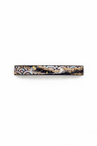 Barrette mince WAKA Vague disco - Fleurs d'Ascenseurs