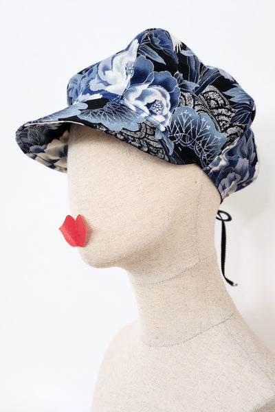 Casquette KAME Grues argent - Fleurs d'Ascenseurs