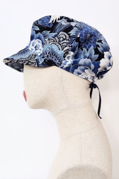 Casquette KAME Grues argent - Fleurs d'Ascenseurs