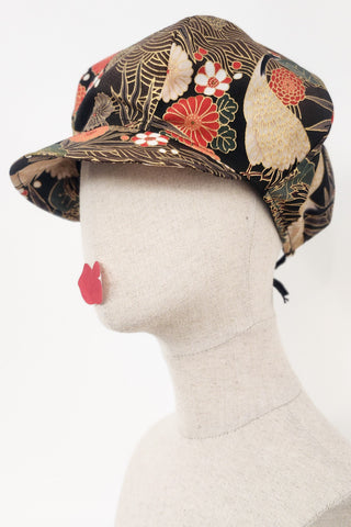 Casquette KAME Grues dans les pins - Fleurs d'Ascenseurs