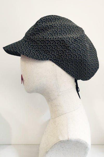 Casquette KAME Nami point noir - Fleurs d'Ascenseurs