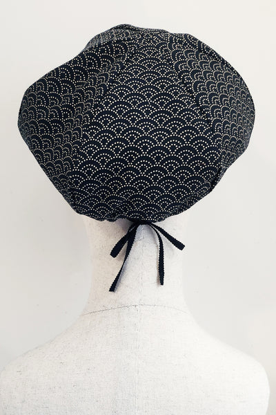 Casquette KAME Nami point noir - Fleurs d'Ascenseurs