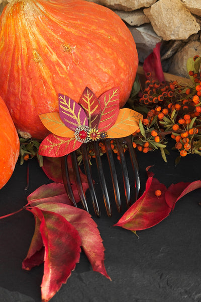 Grand peigne Feu Follet