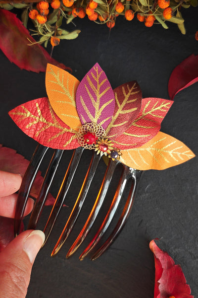 Grand peigne Feu Follet