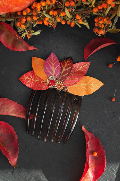 Grand peigne Feu Follet