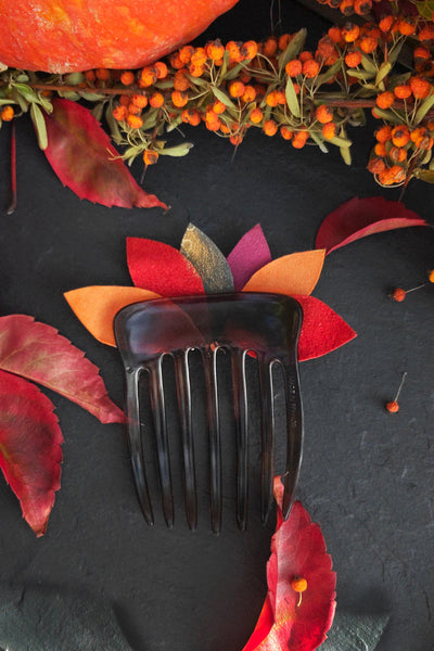 Grand peigne Feu Follet