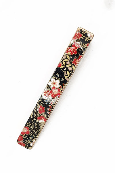 Grande Pince Pélican KANSHI Hanakumo noir - Fleurs d'Ascenseurs