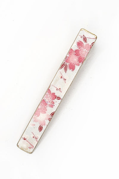 Grande Pince Pélican KANSHI Floraison givrée - Fleurs d'Ascenseurs