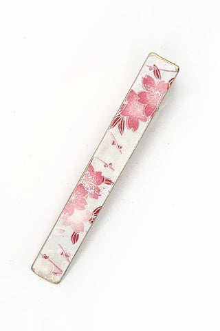 Grande Pince Pélican KANSHI Floraison givrée - Fleurs d'Ascenseurs