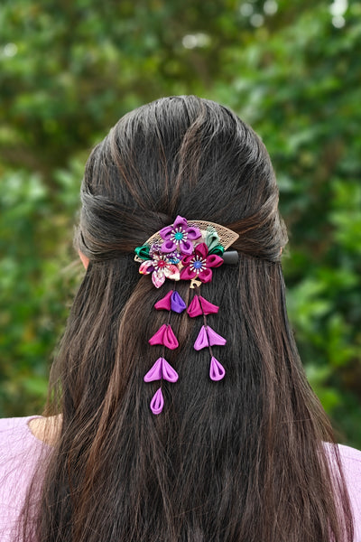 Barrette HANA violine