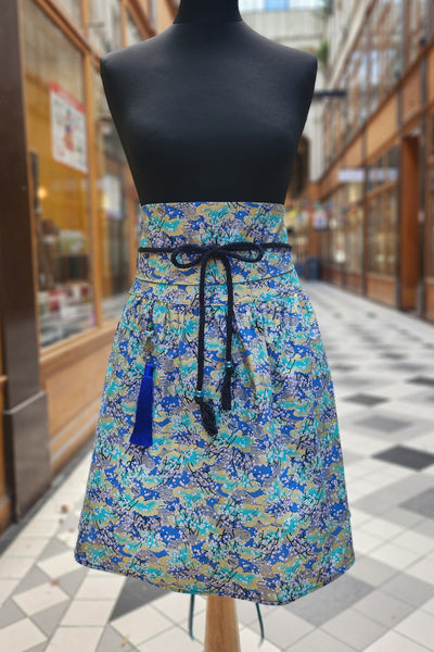 Jupe HANJU Ume turquoise