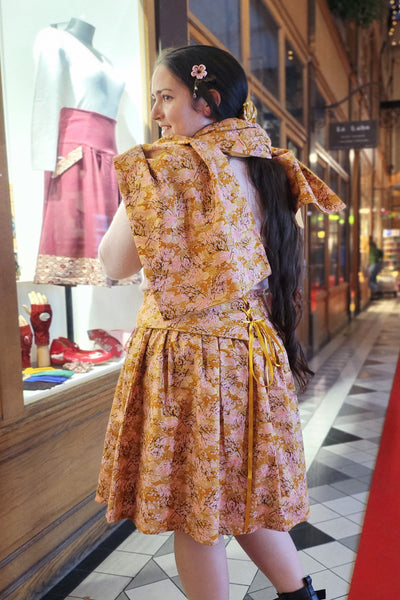 Jupe HANJU Ume jaune