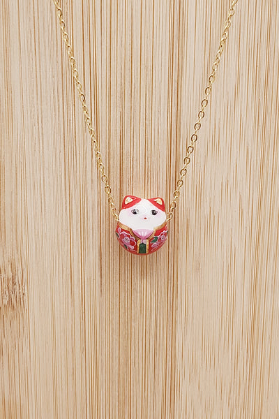 Collier MANEKI NEKO - Fleurs d'Ascenseurs