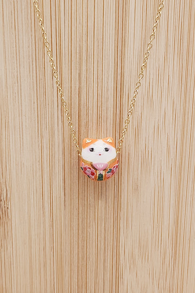 Collier MANEKI NEKO - Fleurs d'Ascenseurs