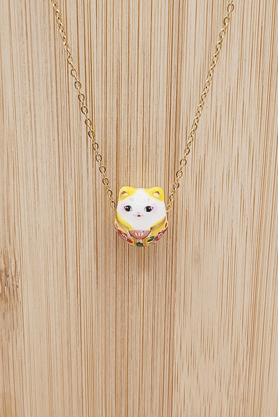 Collier MANEKI NEKO - Fleurs d'Ascenseurs