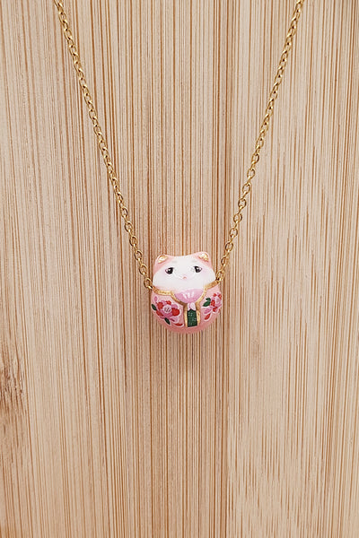 Collier MANEKI NEKO - Fleurs d'Ascenseurs