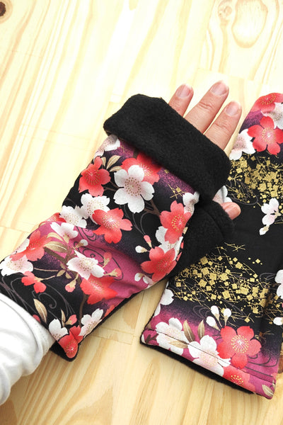 Mitaines KOYUKI Pink Sakura