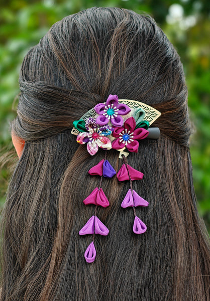 Barrette HANA violine