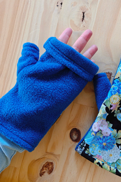 Mitaines KOYUKI Bouquet dans les nuages bleu