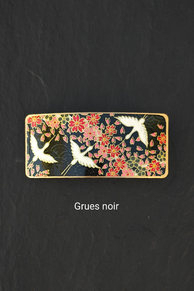 Barrette large TANKA Les Noirs