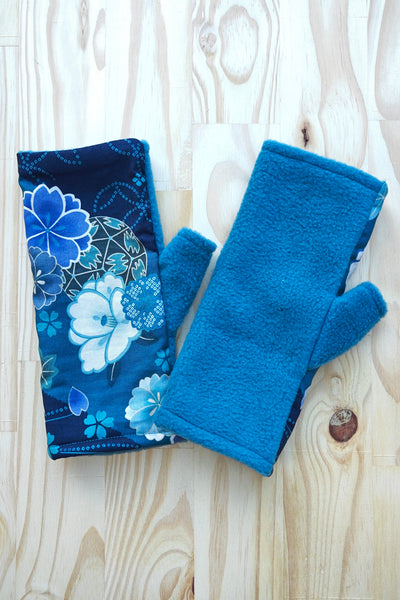 Mitaines KOYUKI Fleurs canard