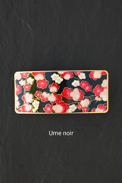 Barrette large TANKA Les Noirs