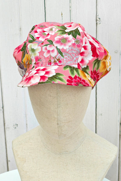 Casquette KAME Grues argent rose