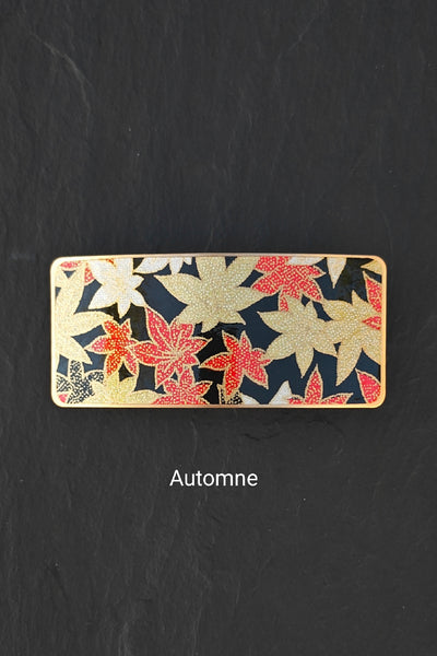 Barrette large TANKA Les Noirs