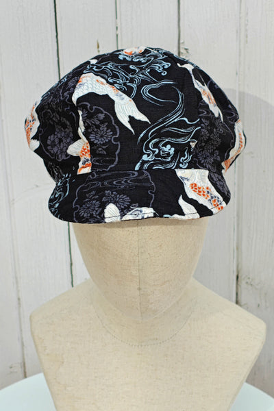 Casquette KAME Carpes noir