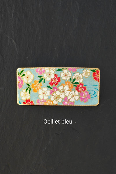 Barrette large TANKA Les Bleues 2