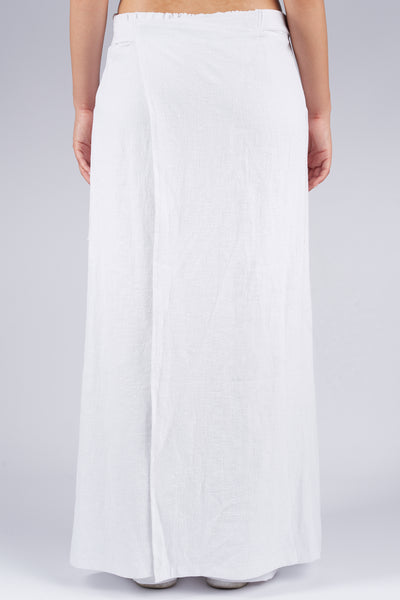 Pantalon PECHEUR blanc - Fleurs d'Ascenseurs