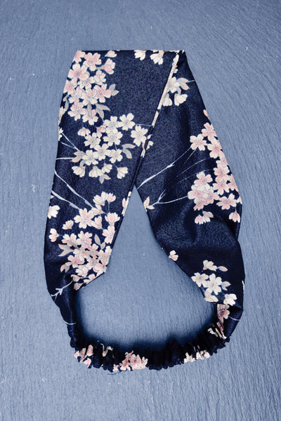 Bandeau à cheveux Sakura noir