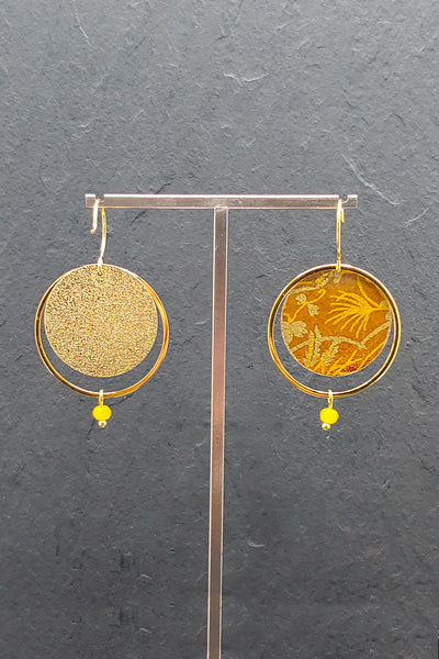 Boucles d'oreilles ASAHI Herbes folles - Fleurs d'Ascenseurs