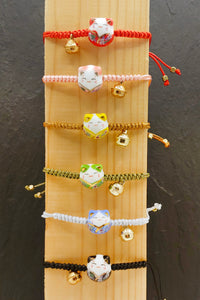 Bracelet MANEKI NEKO - Fleurs d'Ascenseurs
