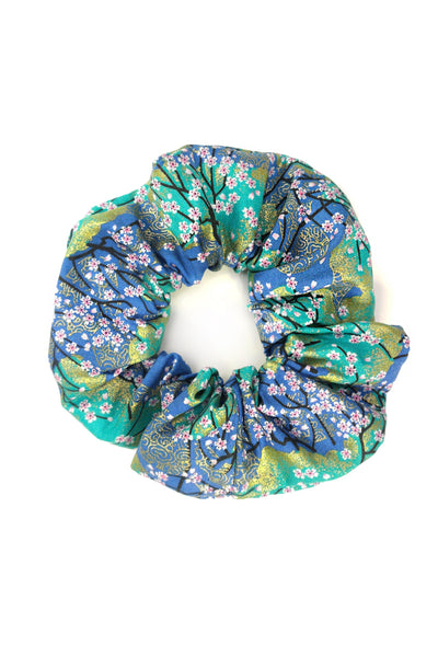 CHU CHU ! Ume turquoise, chouchou japonais pour cheveux