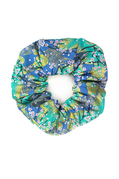 CHU CHU ! Ume turquoise, chouchou japonais pour cheveux