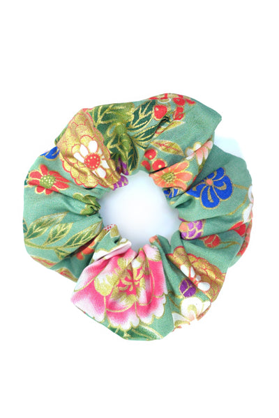 CHU CHU ! Hanabi vert, chouchou japonais pour cheveux