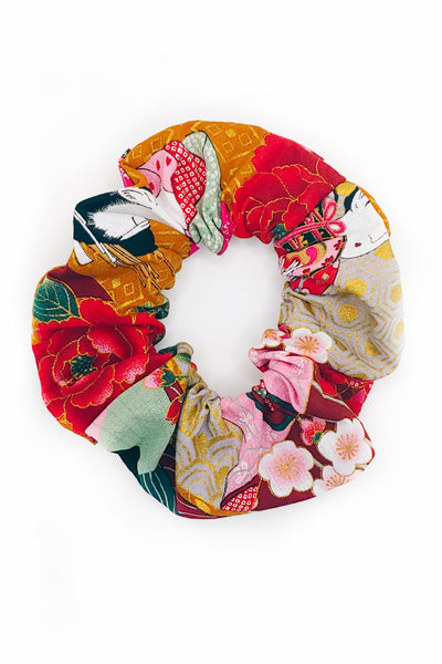 CHU CHU ! Courtisane, chouchou japonais pour cheveux - Fleurs d'Ascenseurs