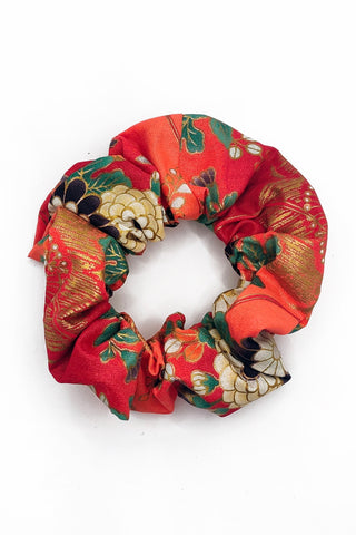 CHU CHU ! Klimt rouge, chouchou japonais pour cheveux - Fleurs d'Ascenseurs