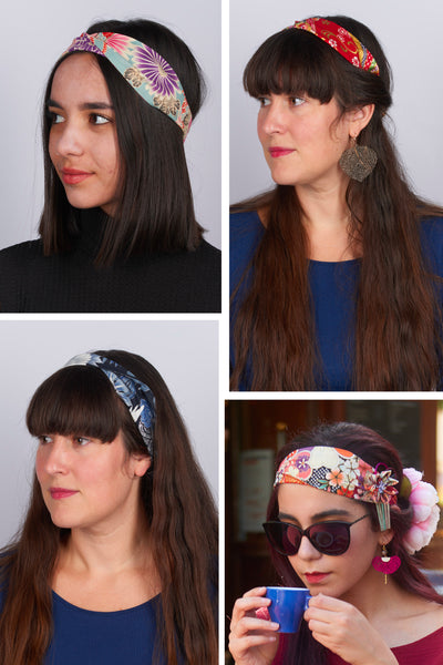 Bandeau à cheveux Courtisane