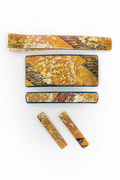 Petites pinces WASHI Herbes folles - Fleurs d'Ascenseurs