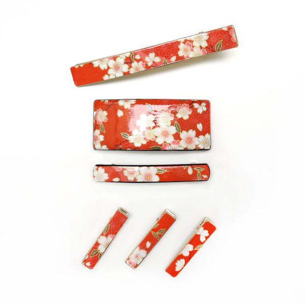 Petite pince WASHI Sakura orange