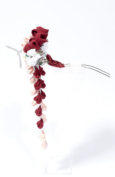 Grande épingle Kanzashi MADELINE - Fleurs d'Ascenseurs