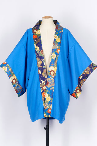 Kimono HIME Klimt bleu