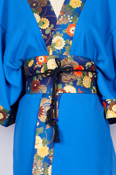 Kimono HIME Klimt bleu