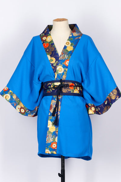 Kimono HIME Klimt bleu