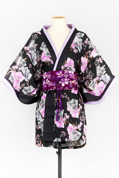 Kimono OPERA-LILAS - Fleurs d'Ascenseurs