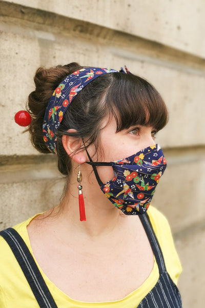 Masque de protection BASE - Fleurs d'Ascenseurs