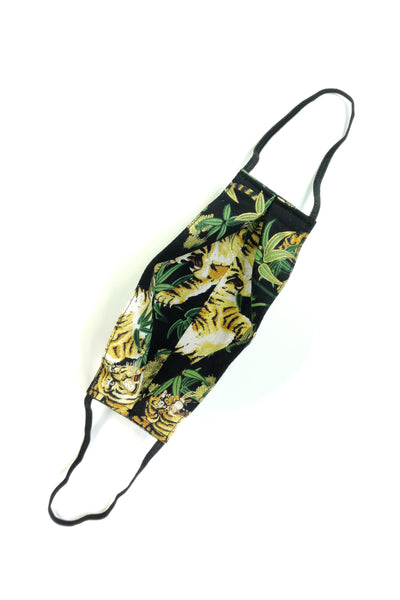 Masque de protection AFNOR en tissu Tigre noir